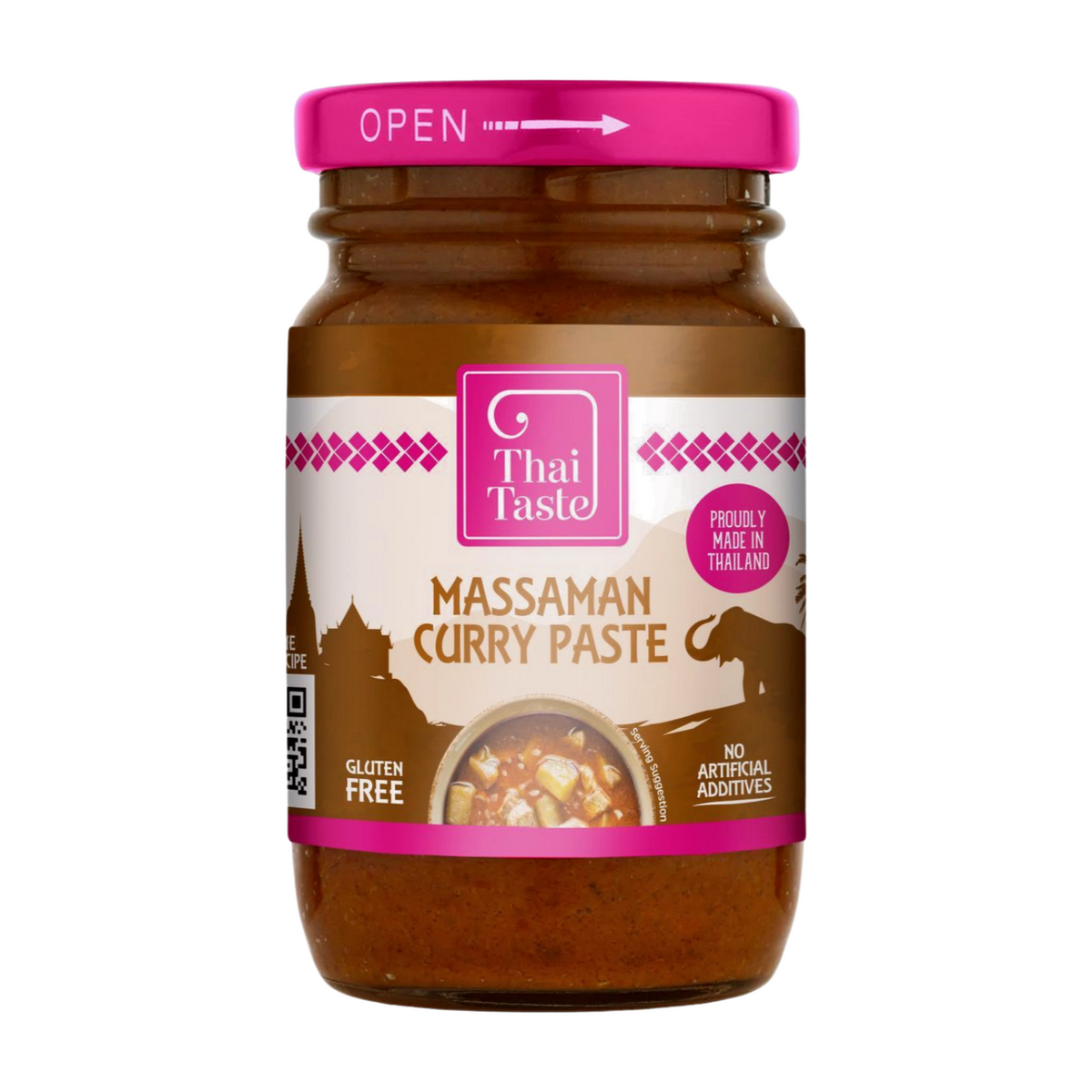 Thai Taste Massaman Curry Paste (6x114g) – The Gorgeous Food Company