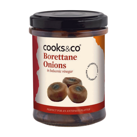 Cooks & Co Borettane Onions in Balsamic Vinegar (6x280g)