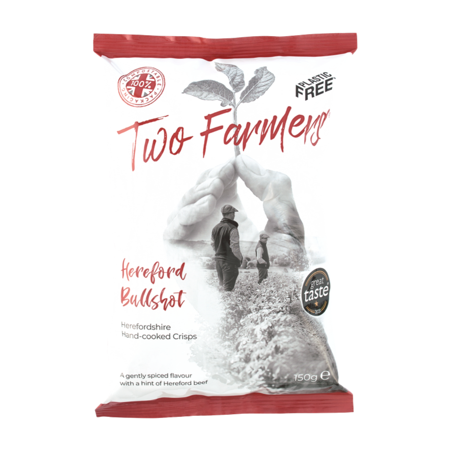 Two Farmers Hereford Bullshot Crisps (12x150g)