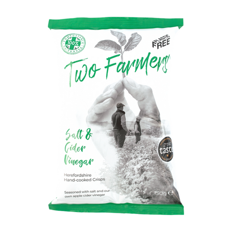 Two Farmers Salt & Cider Vinegar Crisps (12x150g)