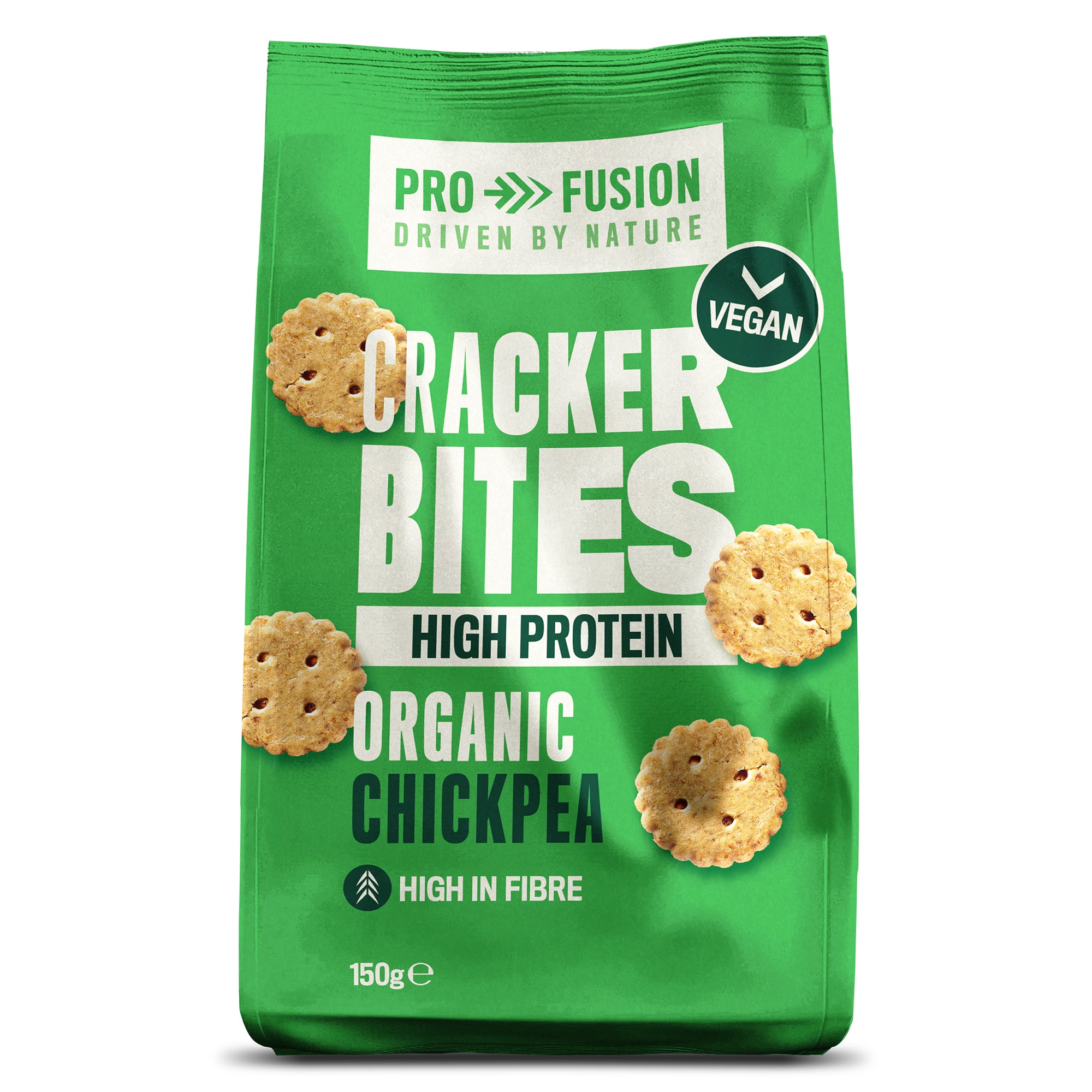 Pro Fusion High Protein Chickpea Cracker Bites (8x150g)