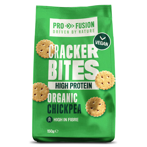 Pro Fusion High Protein Chickpea Cracker Bites (8x150g)