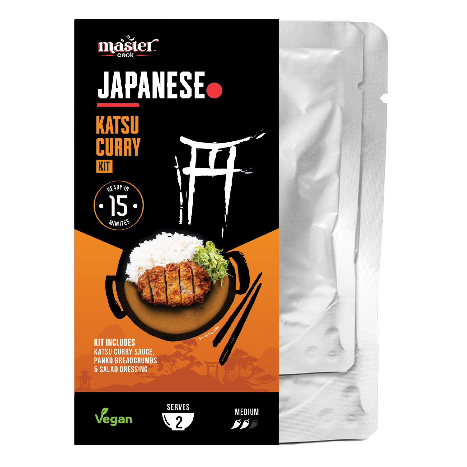 Master Cook Japanese Katsu Curry Kit (5x290g)