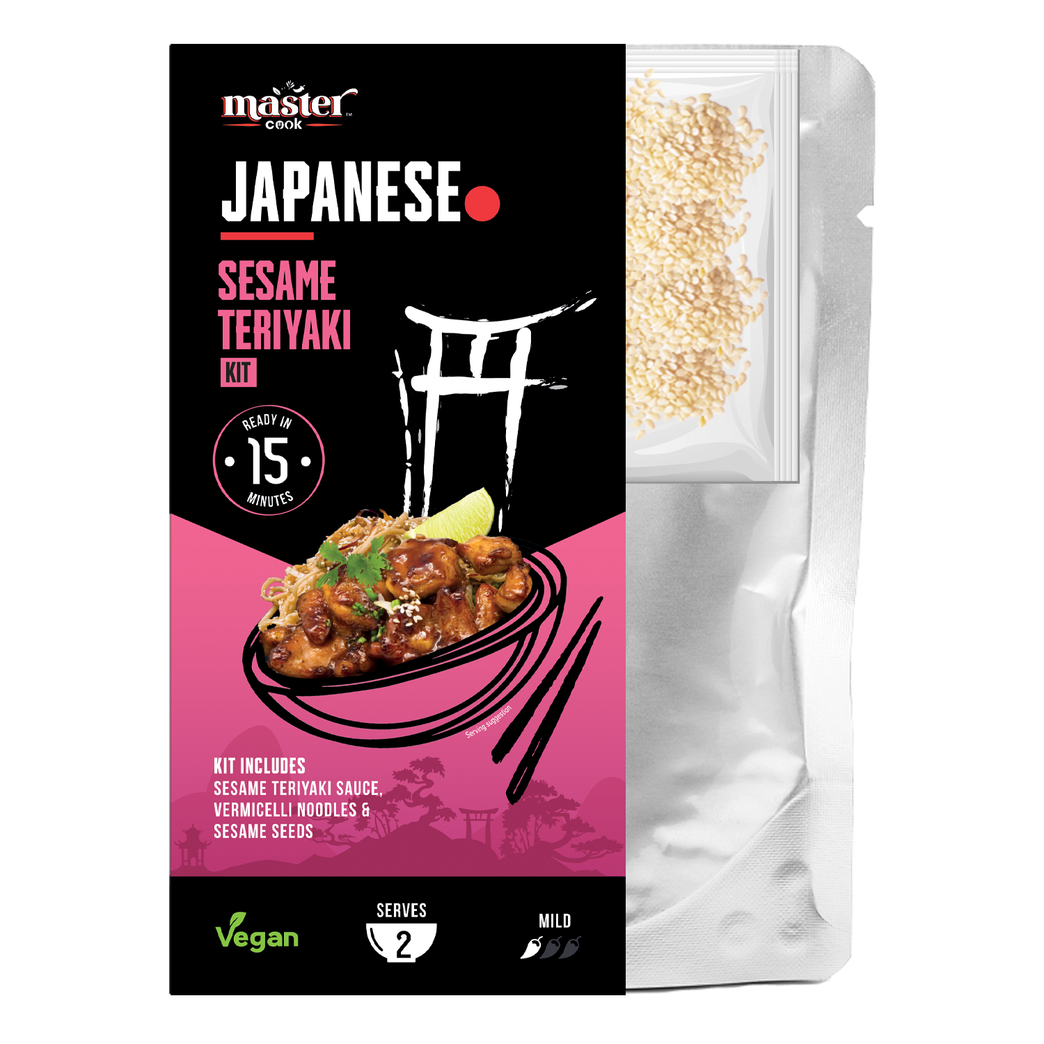 Master Cook Japanese Sesame Teriyaki Kit (5x352g)