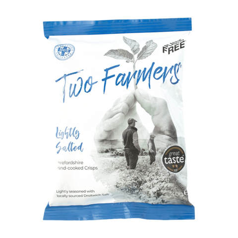 Two Farmers Lightly Salted Crisps (24x40g)