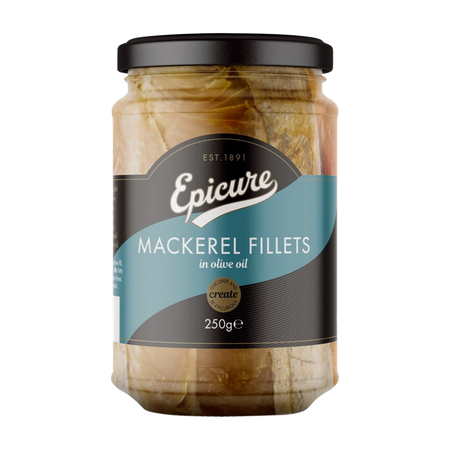 Epicure Mackerel Fillets in Olive Oil (6x250g)