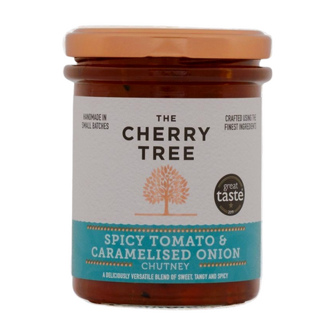 The Cherry Tree Spicy Tomato & Caramelised Onion Chutney (12x210g)