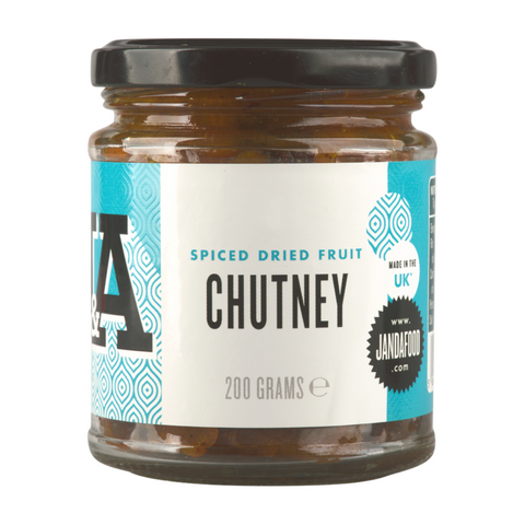 J&A Spiced Dried Fruit Chutney (6x200g)