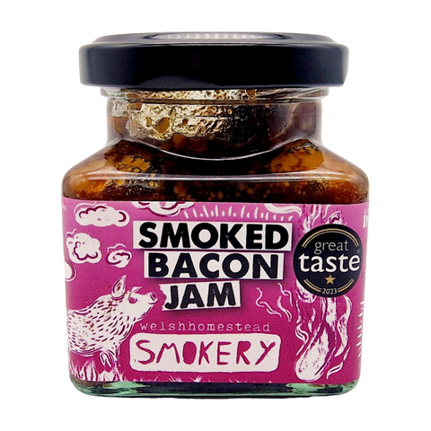 Welshhomestead Smokery Smoked Bacon Jam (6x128g)