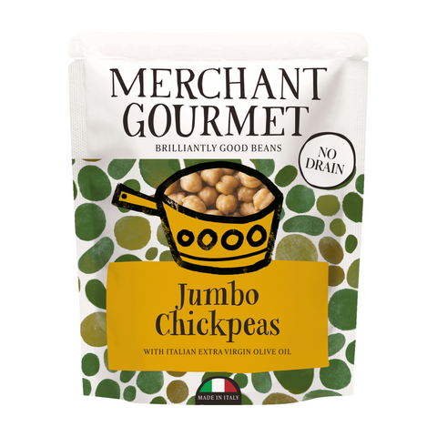 Merchant Gourmet Jumbo Chickpeas (6x240g)