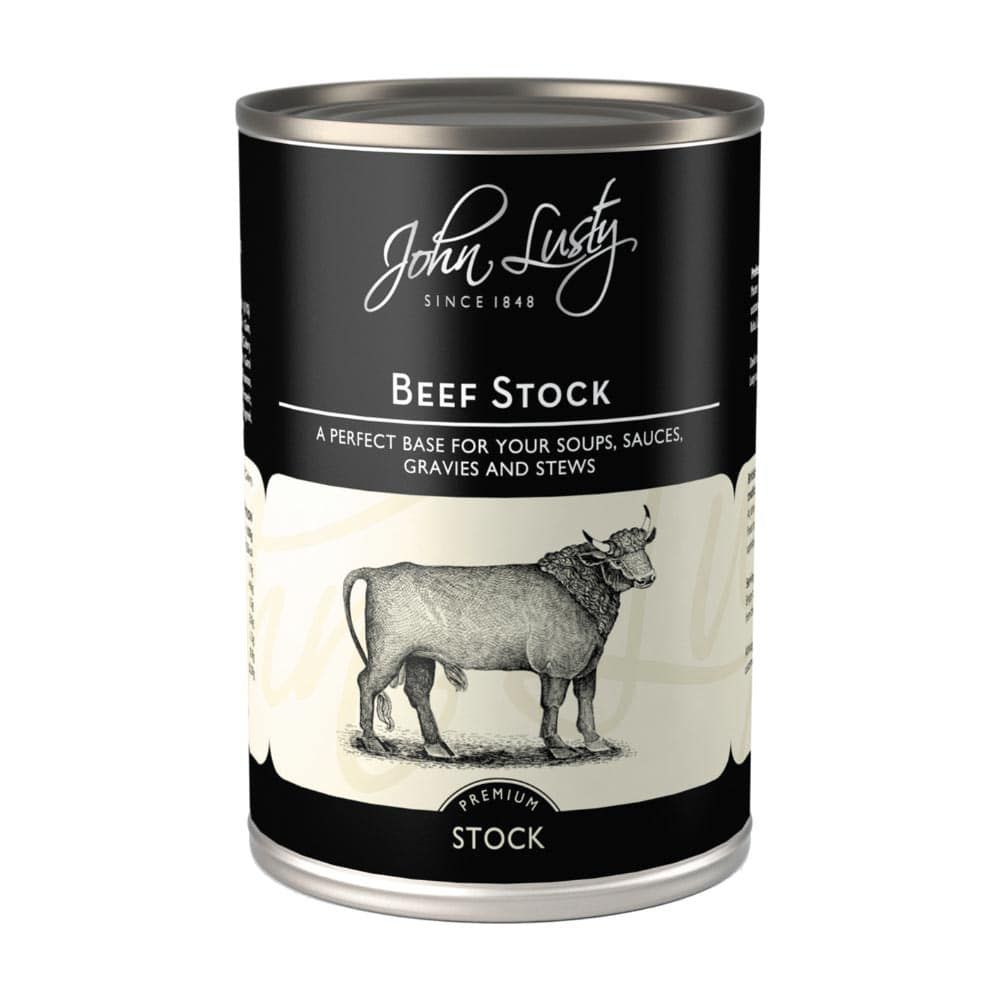 John Lusty Beef Stock (12x392g)