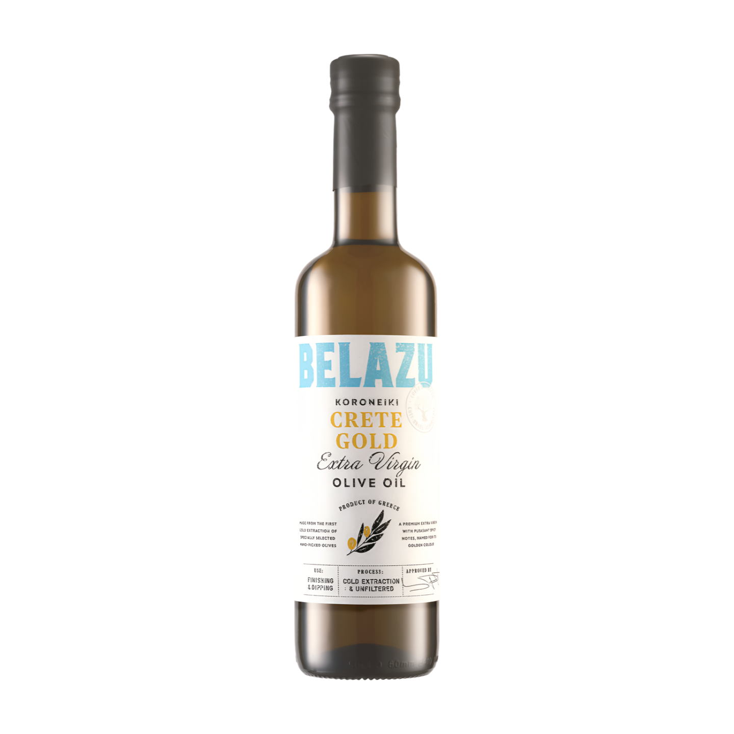 Belazu Koroneiki Crete Gold Extra Virgin Olive Oil (6x500ml)