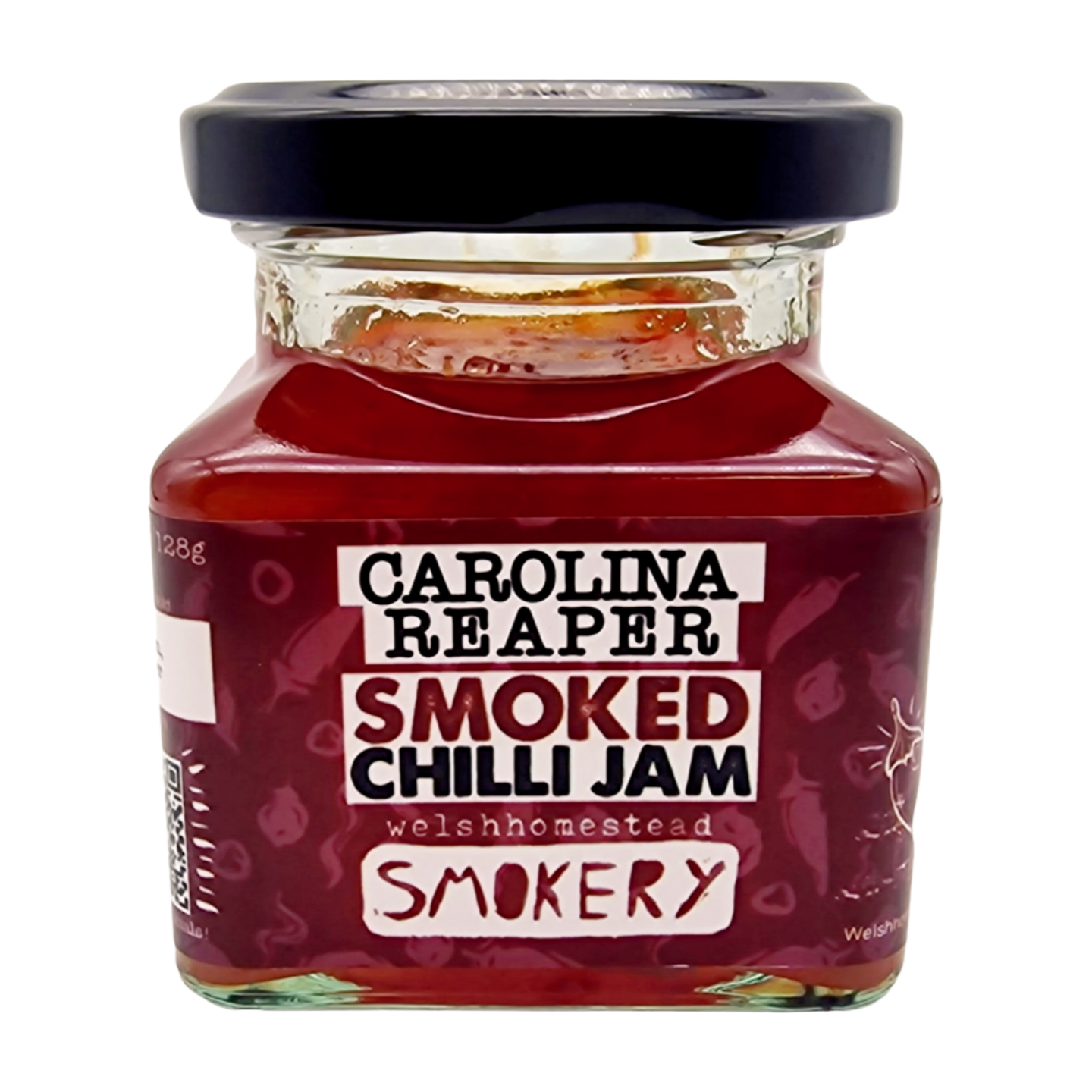 Welshhomestead Smokery Carolina Reaper Smoked Chilli Jam (6x128g)