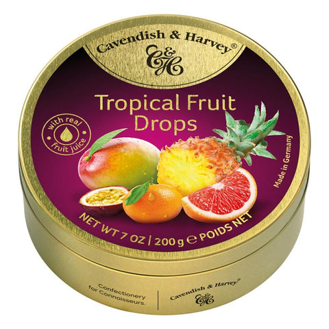 Cavendish & Harvey Tropical Fruit Drops (9x200g)