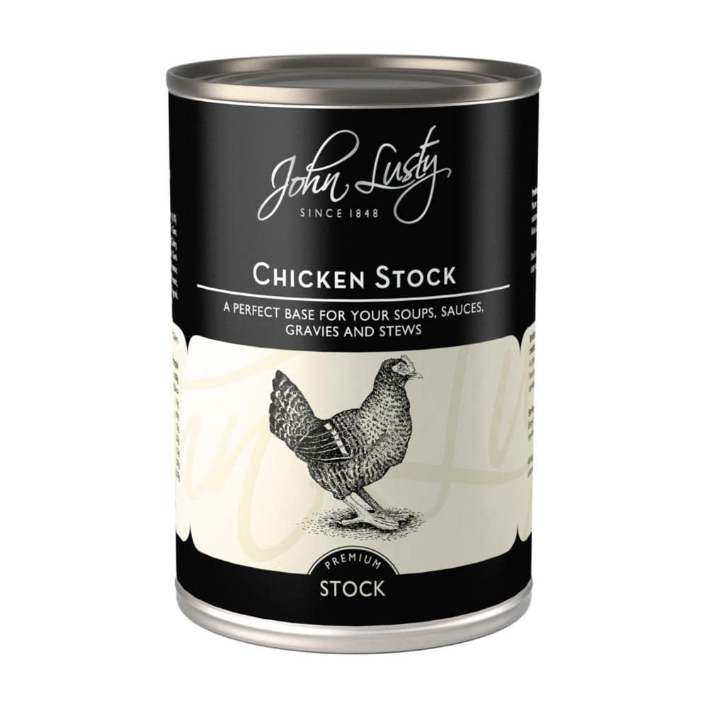 John Lusty Chicken Stock (12x392g)