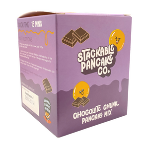 Stackable Pancake Co. Chocolate Chunk Pancake Mix (15x195g)