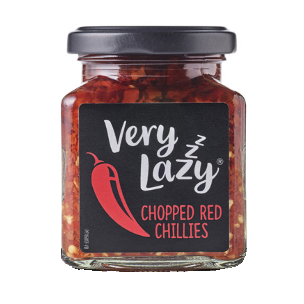 Very Lazy Chopped Red Chillies (6x190g)