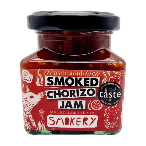 Welshhomestead Smokery Smoked Chorizo Jam (6x128g)