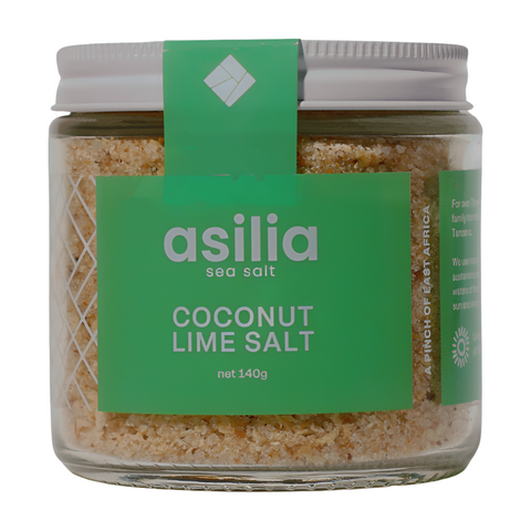 Asilia Sea Salt Coconut Lime Salt (6x140g)