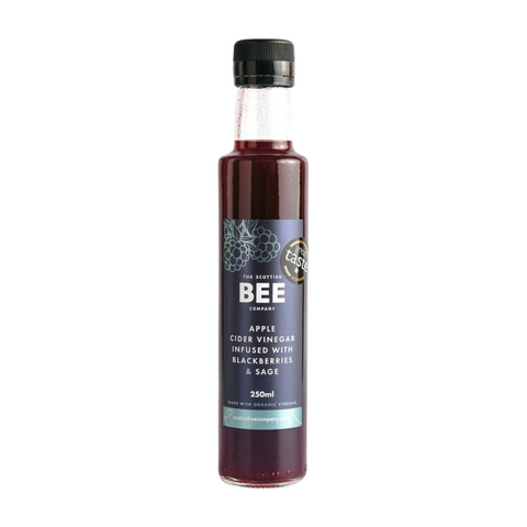 The Scottish Bee Company ACV Infused with Blackberries & Sage (12x250ml)