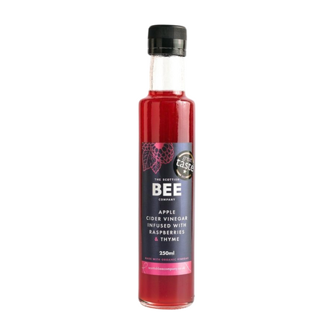 The Scottish Bee Company ACV Infused with Raspberries & Thyme (12x250ml)