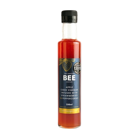 The Scottish Bee Company ACV Infused with Strawberries & Peppercorns (12x250ml)