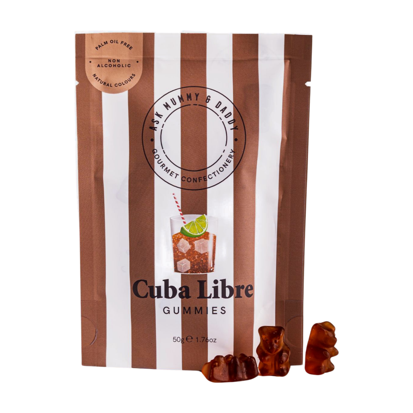 Ask Mummy & Daddy Cuba Libre Gummies (16x50g)