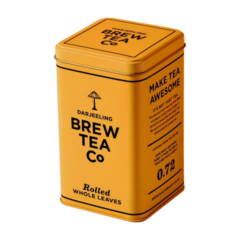 Brew Tea Co Darjeeling Loose Leaf Tea Tin (6x150g)