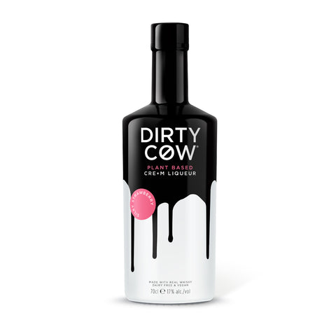 Dirty Cow Silky Strawberry Plant Based Cre*m Liqueur (6x70cl)