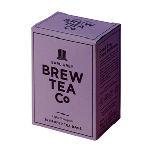 Brew Tea Co Earl Grey Tea Bags (6x15 Tea Bags)