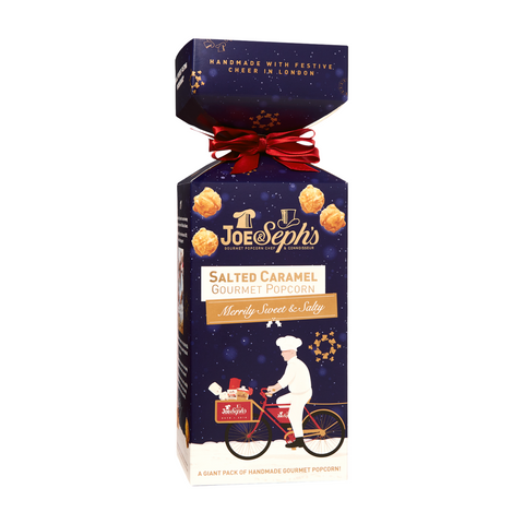 Joe & Seph's Salted Caramel Festive Cracker Gift Box (6x85g)