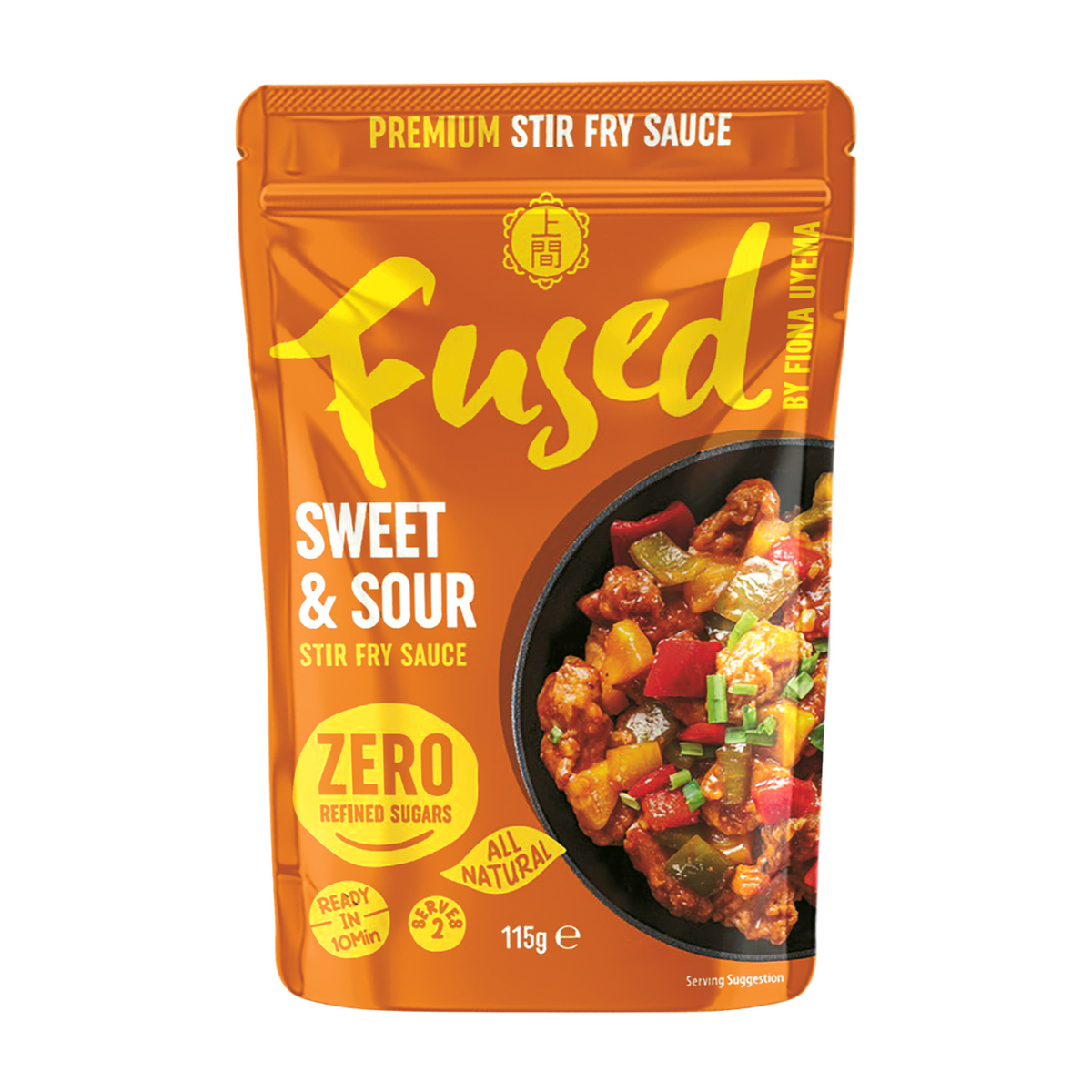 Fused Sweet & Sour Stir Fry Sauce (18x115g) – The Gorgeous Food Company