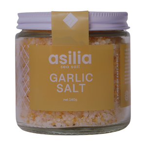 Asilia Sea Salt Garlic Salt (6x140g)