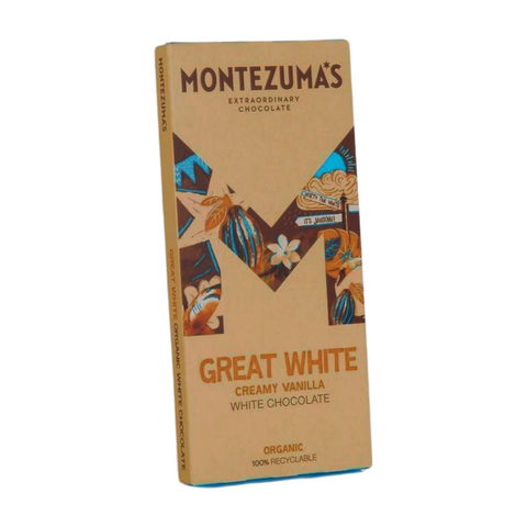 Montezuma's Great White Organic White Chocolate (12x90g)