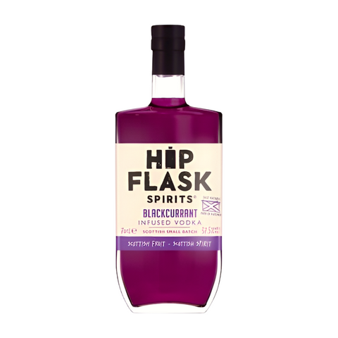 Hip Flask Spirits Blackcurrant Infused Vodka (6x70cl)