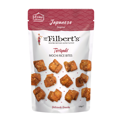 Mr Filbert's Japanese Inspired Teriyaki Mochi Rice Bites (6x150g)