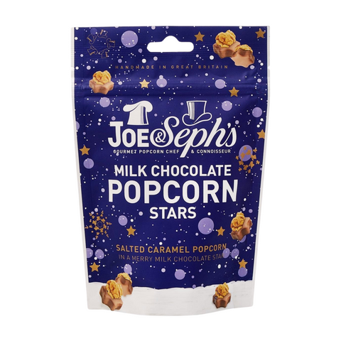 Joe & Seph's Milk Chocolate Popcorn Stars (14x63g)