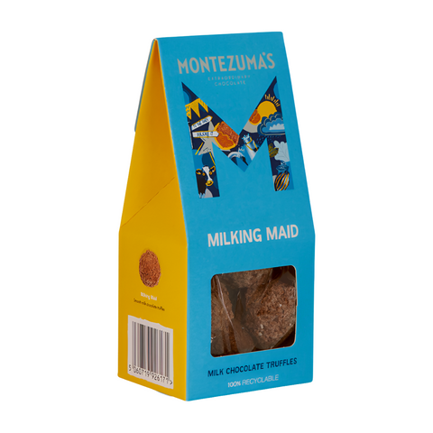 Montezuma's Milking Maid Truffle Carton (10x120g)