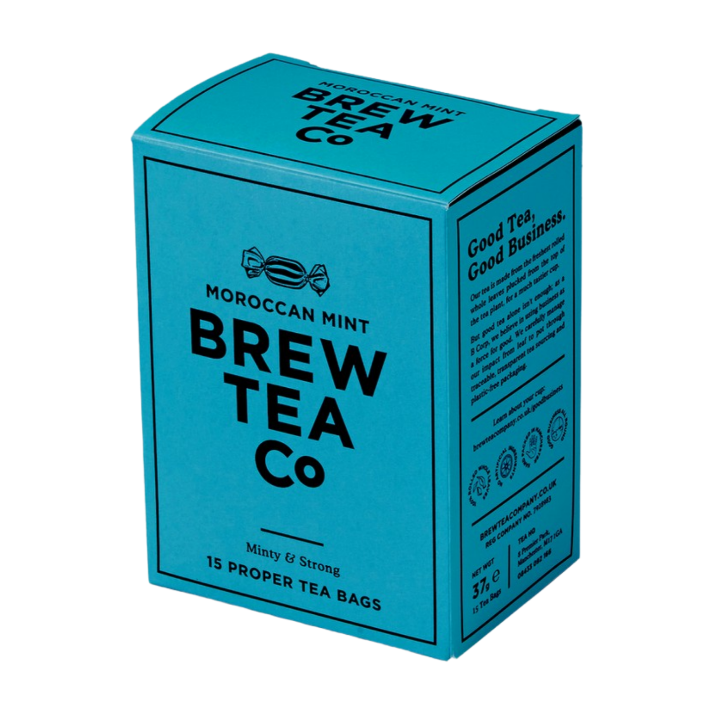 Brew Tea Co Moroccan Mint Tea Bags (6x15 Tea Bags)