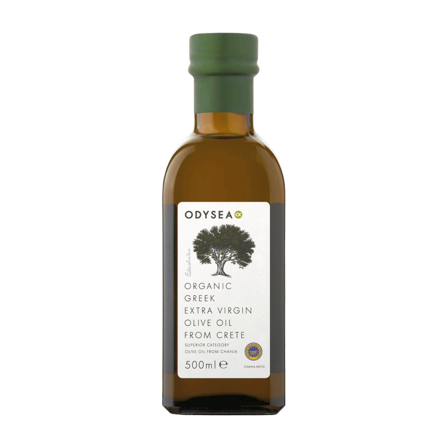 Odysea Organic Greek Extra Virgin Olive Oil from Crete (6x500ml) – The ...