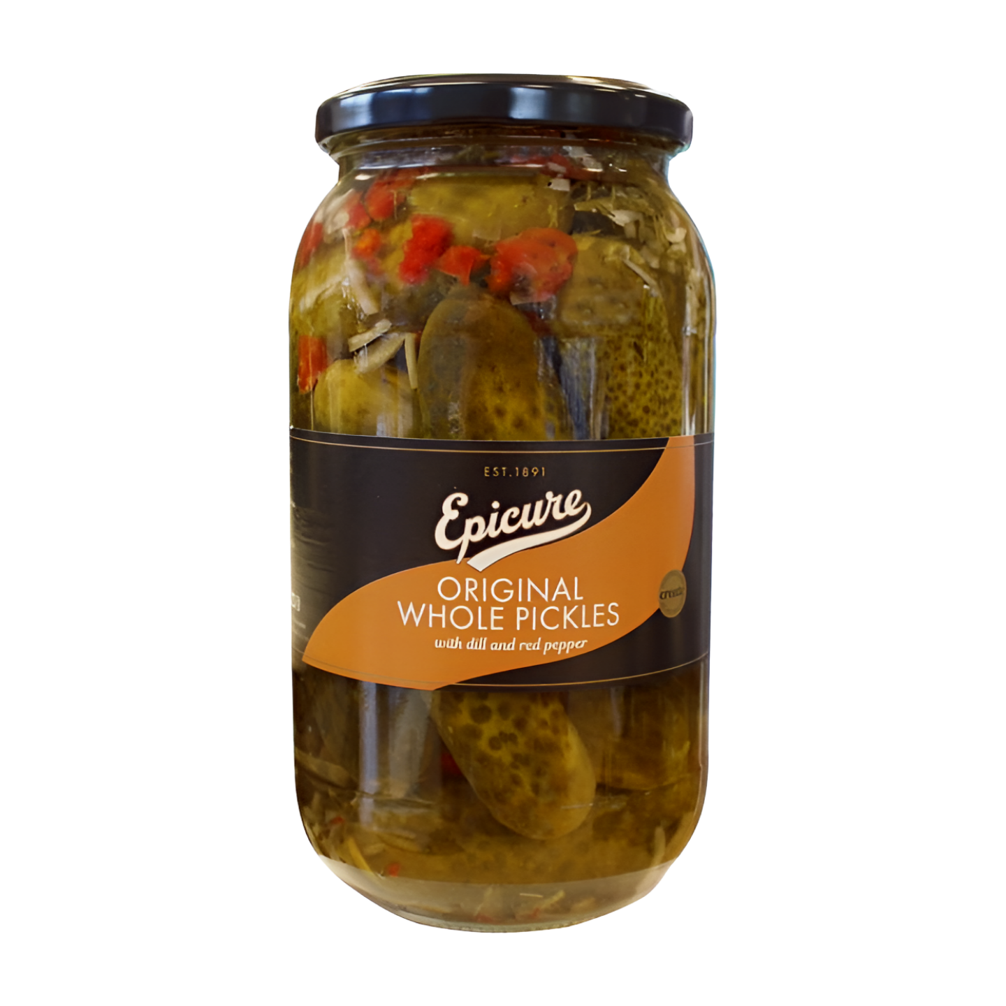 Epicure Original Whole Pickles (6x970g)