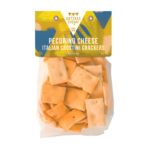 Cottage Delight Pecorino Cheese Italian Crostini Crackers (12x170g)