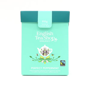 English Tea Shop Organic Perfect Peppermint Whole Leaf Tea (6x80g)