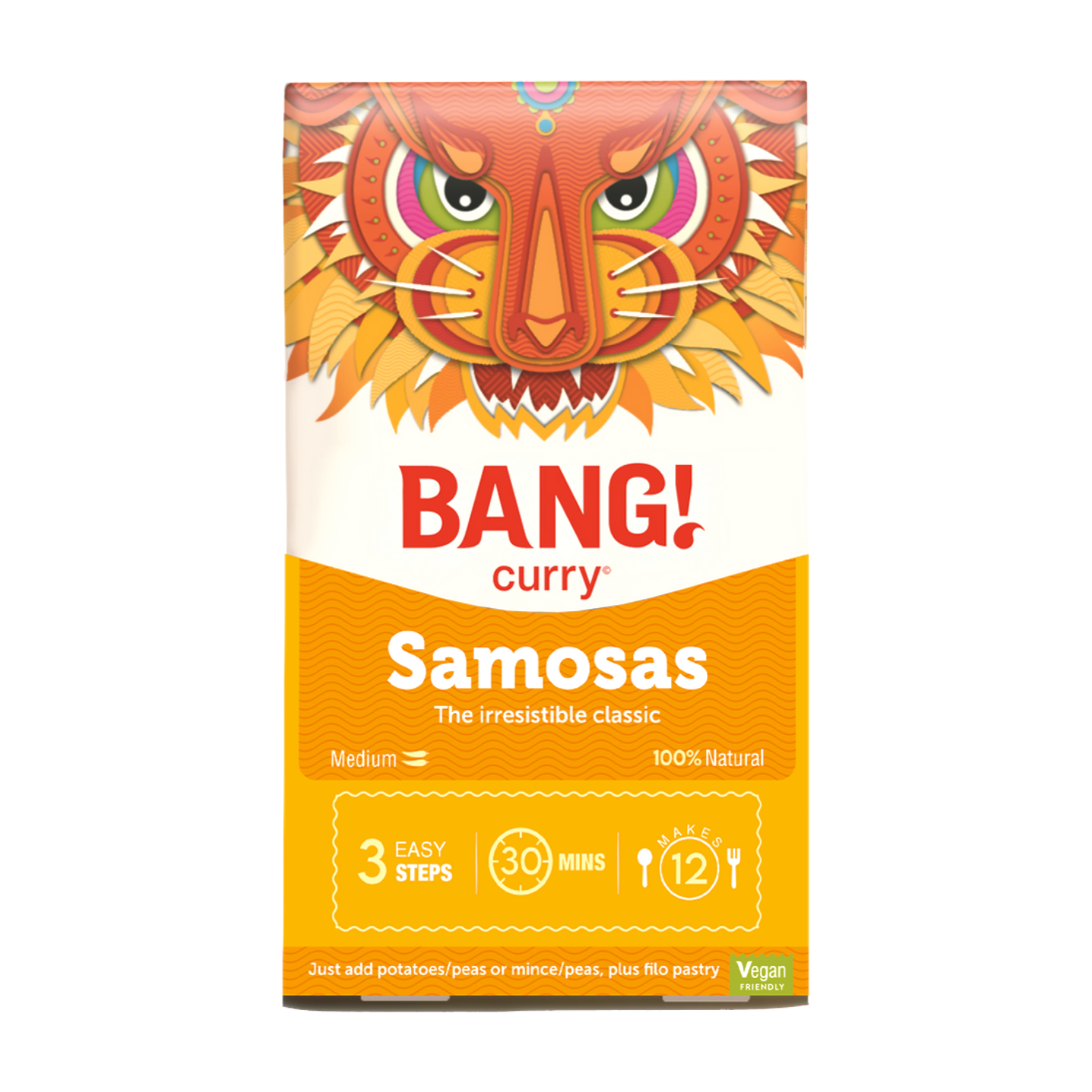 Bang! Curry Samosas Kit (12x39g)