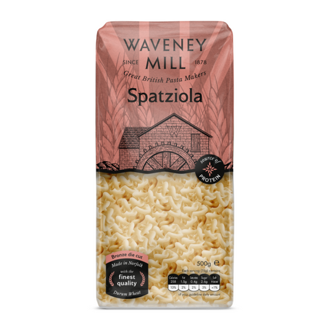 Waveney Mill Spatziola Premium British Pasta (10x500g)