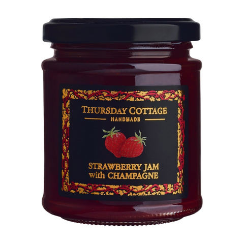 Thursday Cottage Strawberry Jam with Champagne (6x210g)