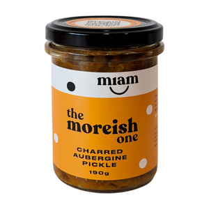 Miam The Moreish One: Charred Aubergine Pickle (6x190g)