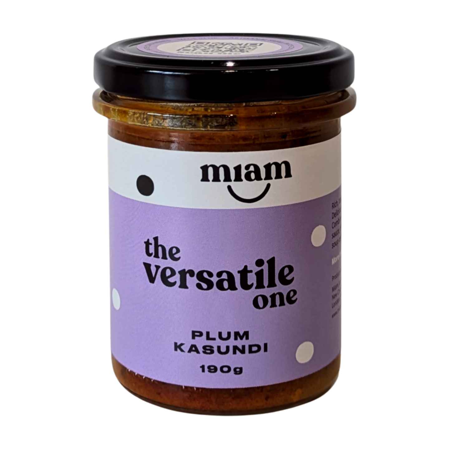 Miam The Versatile One: Plum Kasundi (6x190g)