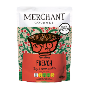 Merchant Gourmet Tomatoey French Puy & Green Lentils (6x250g)