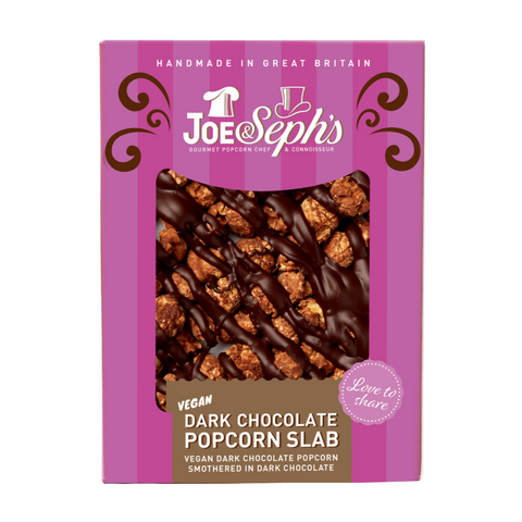 Joe & Seph's Dark Chocolate Popcorn Slab (14x115g)